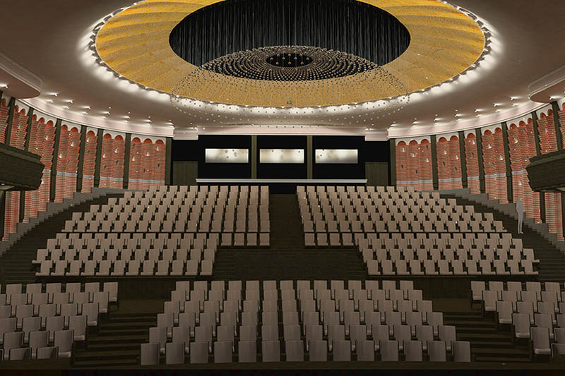 Der zukünftige Konzertsaal